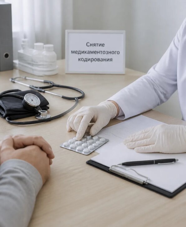Снятие медикаментозного кодирования в Березниках от 5150 р. | Медзона