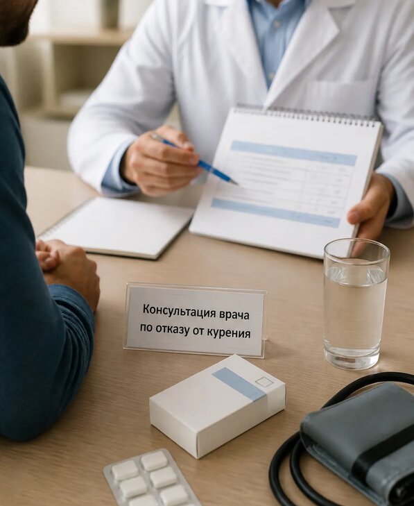 Консультация врача по отказу от курения для взрослых в Березниках
